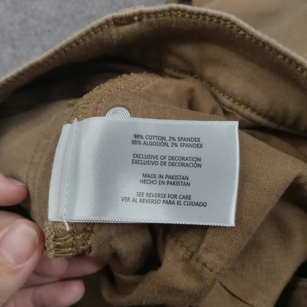Banana Republic Jeans‎ Mens 32x30 Medium Wash Beige Slim Straight Denim Pants